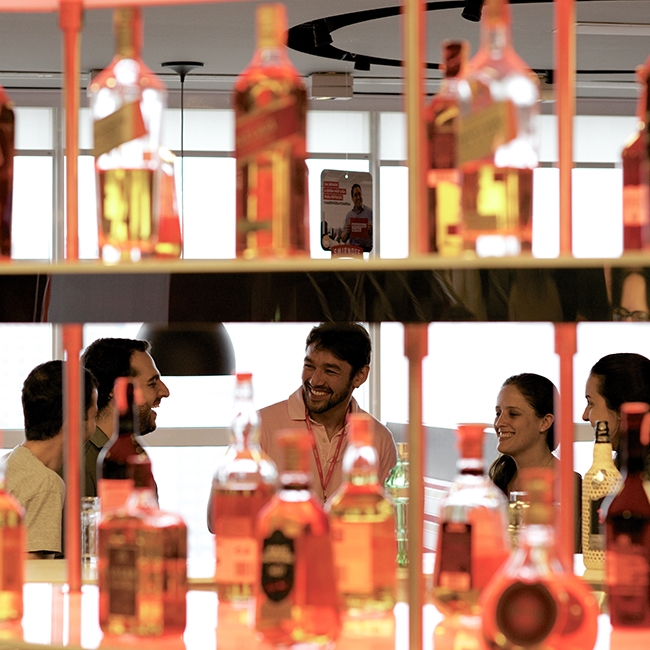Colleagues at Diageo Brazil