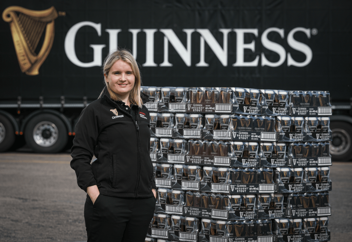 Deirdre Delaney, Operations Manager at Diageo’s Belfast Packaging site