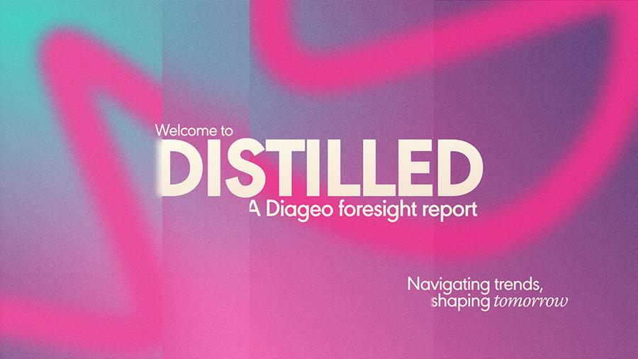 Cover of Distilled a Diageo Foresight report