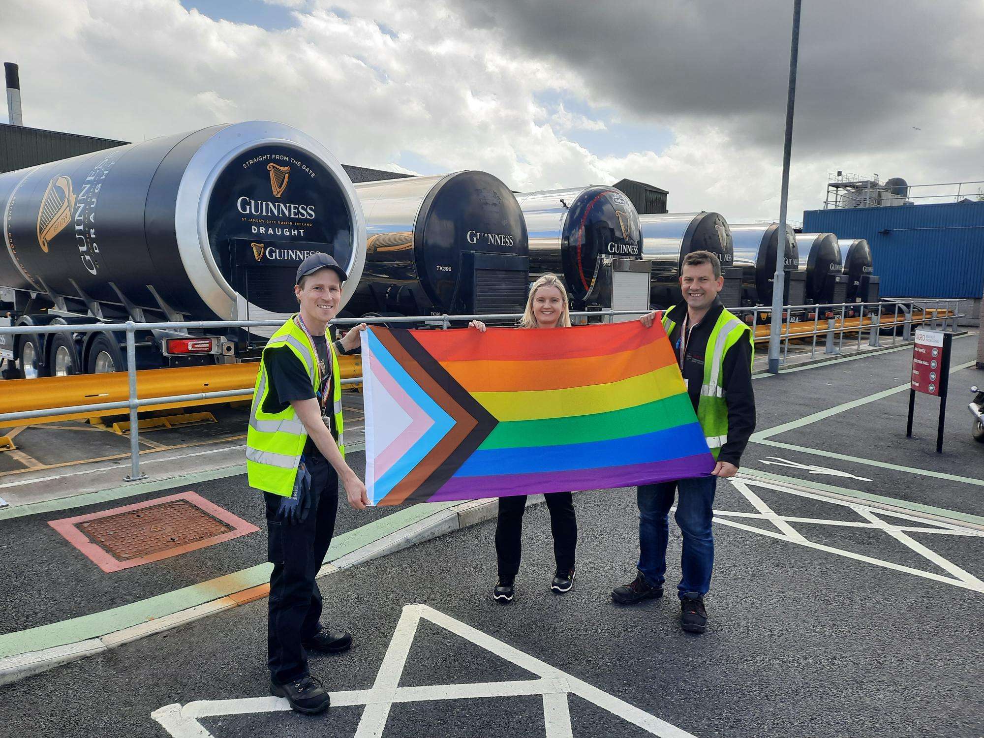 Diageo Belfast colleagues celebrate Pride 2022