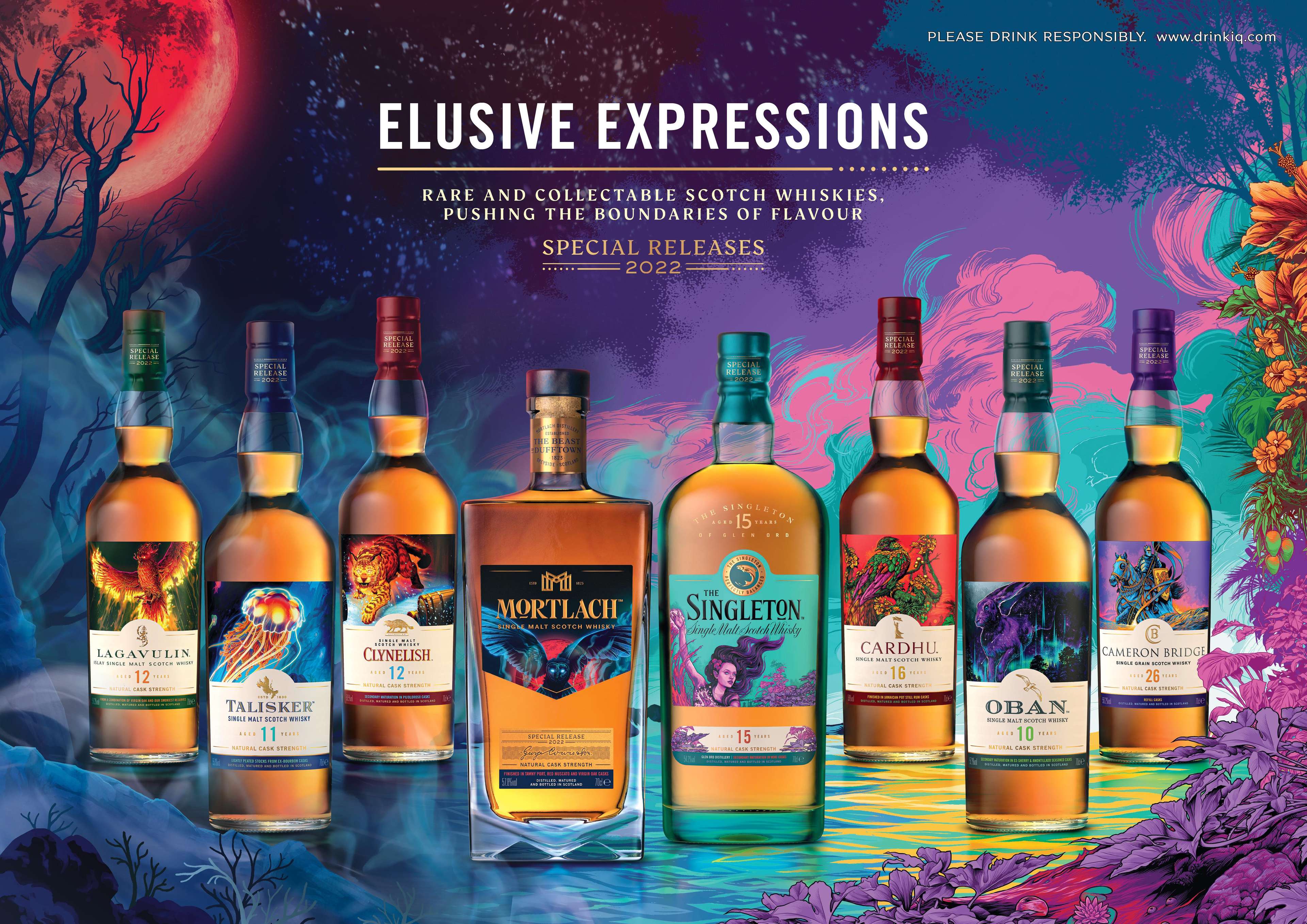 Diageo unveils 2022 Special Releases Whisky Collection
