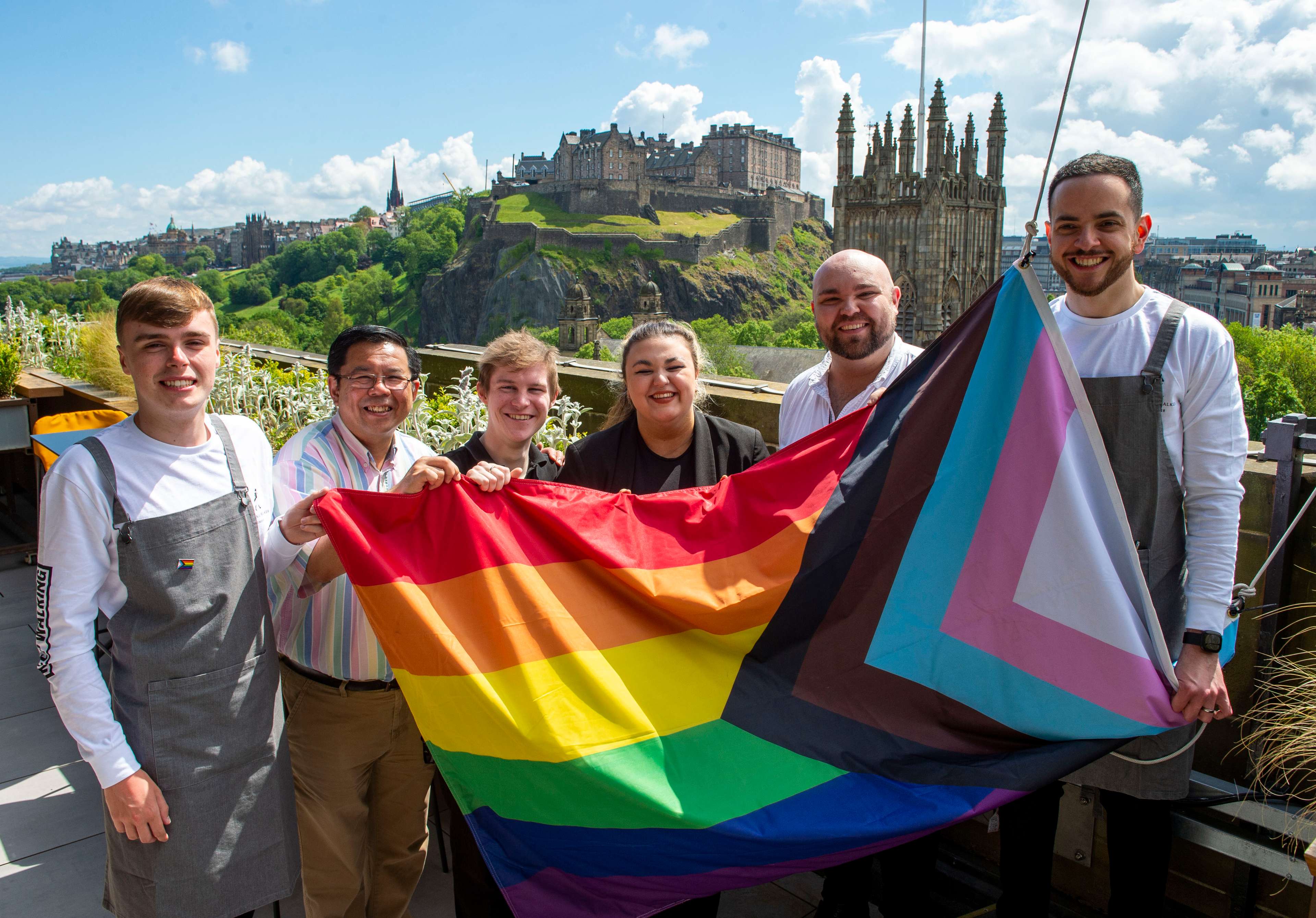 Diageo colleagues celebrate Pride 2022 in Edinburgh