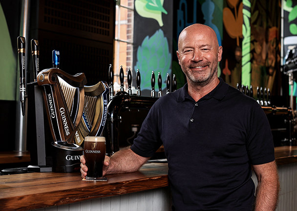 A  group photo of Diageo employees