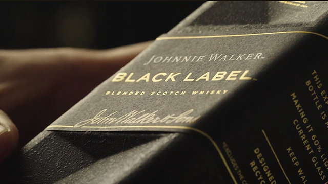 Diageo launches first 70cl paper-based bottle on-trade trial for Johnnie Walker