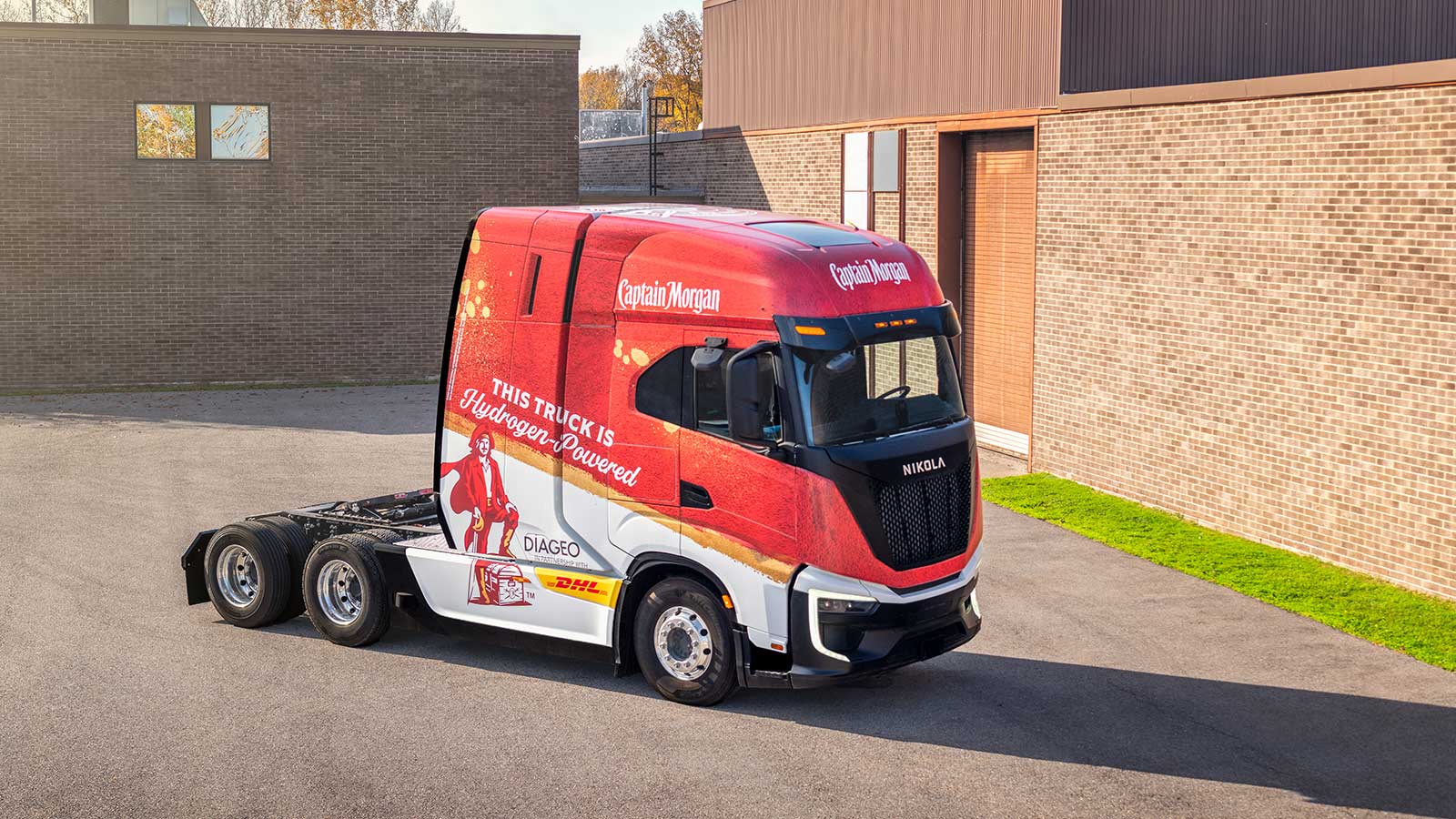DHL Supply Chain and Diageo North America Power Up Sustainability Partnership with Deployment of Hydrogen Fuel Cell Trucks