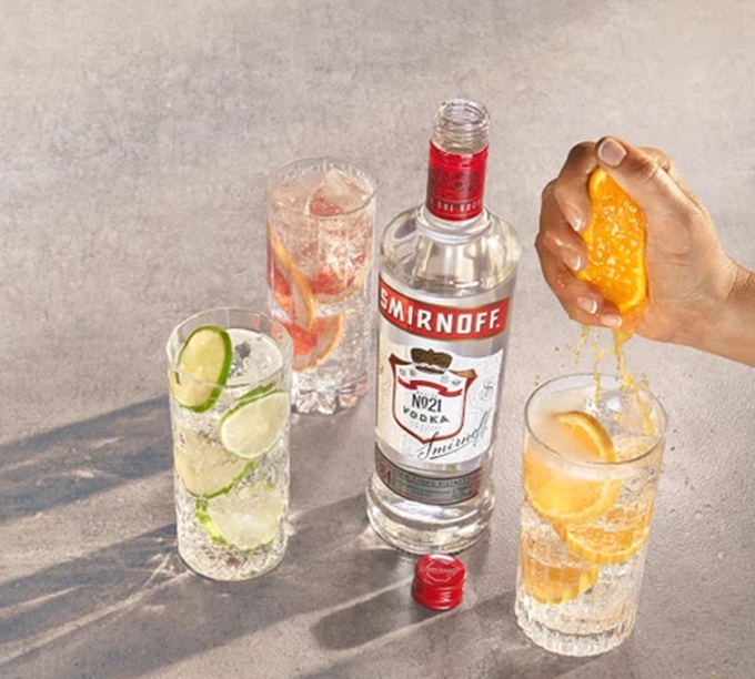 Smirnoff orange crush